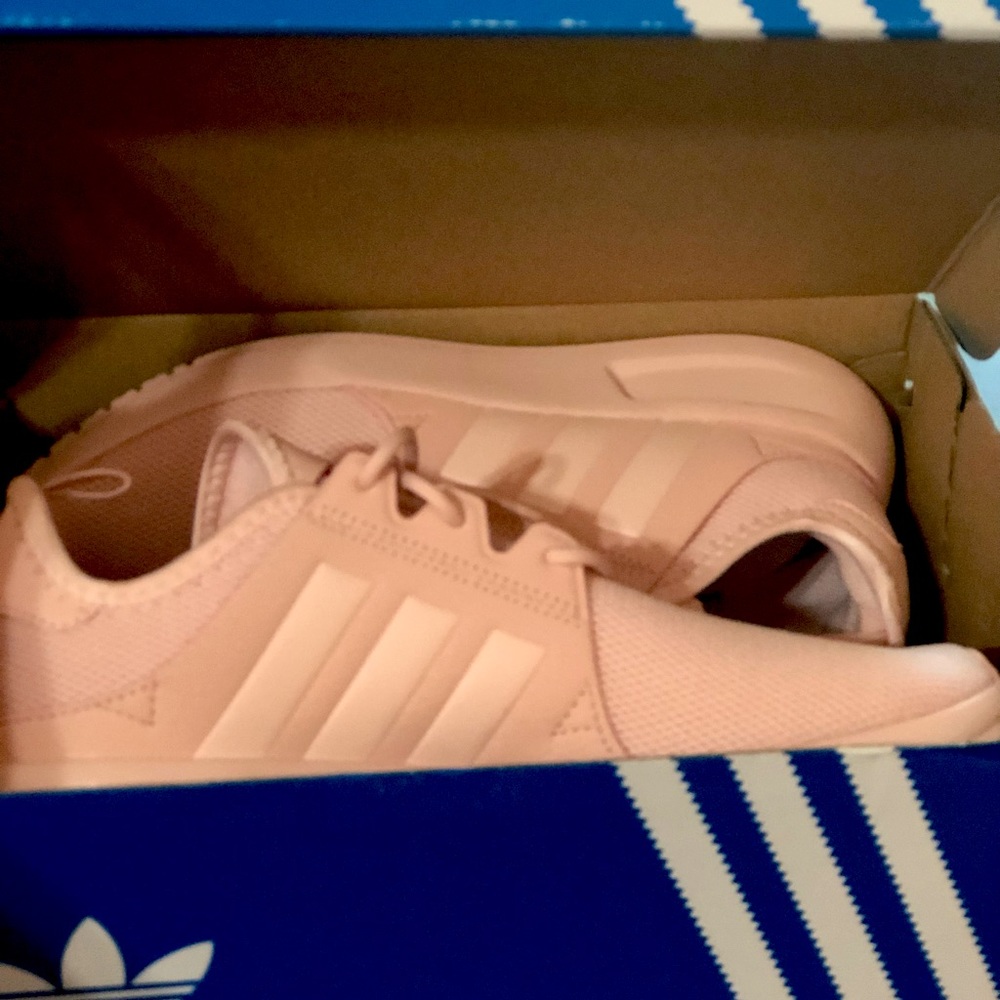 Kids Adidas all pink Tennis Shoe